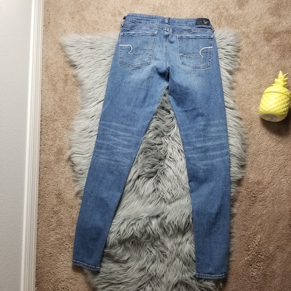 AMERICAN EAGLE SUPER STRETCH SIZE 6 LONG - Picture 7 of 8